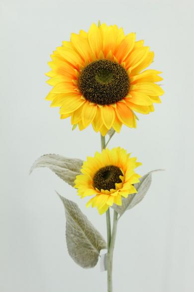 SUNFLOWER 2HEADS DIA27CM/18CM, L:110CM