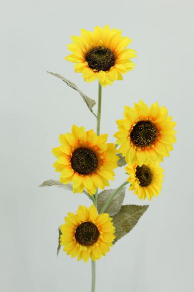 SUNFLOWER 5HEADS DIA15cm*3/13cm*2, L:110CM